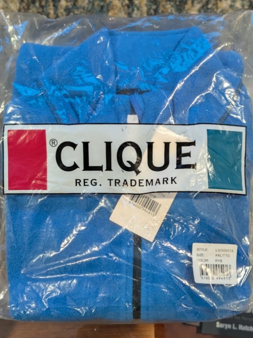 Clique Powder Recycled Fleece Women's Vest, Royal Blue, XXL